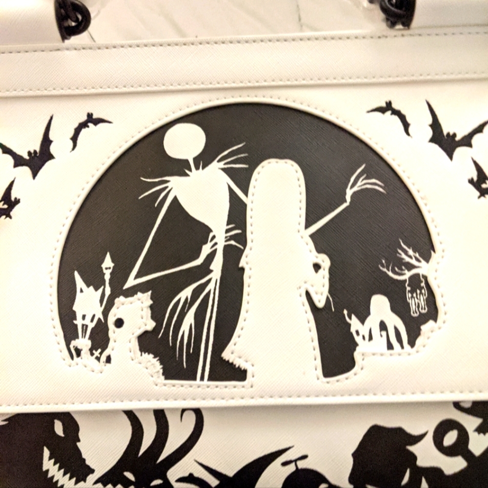 Jack and Sally love loungefly NWT